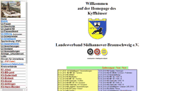 Desktop Screenshot of kyffhaeuserbund-lv-shb-ev.de